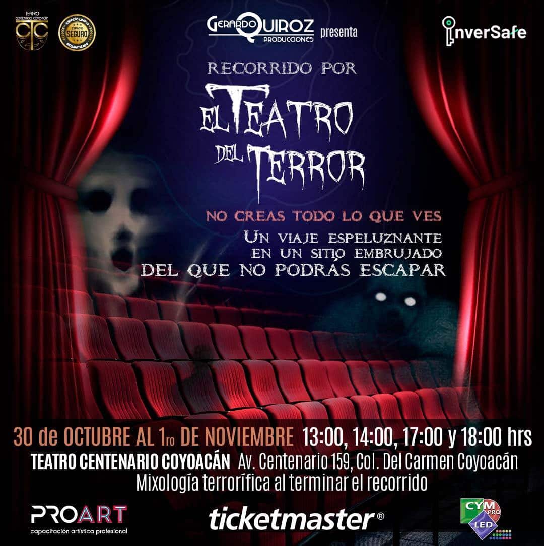 Teatro del Terror Ticketmaster México Guias