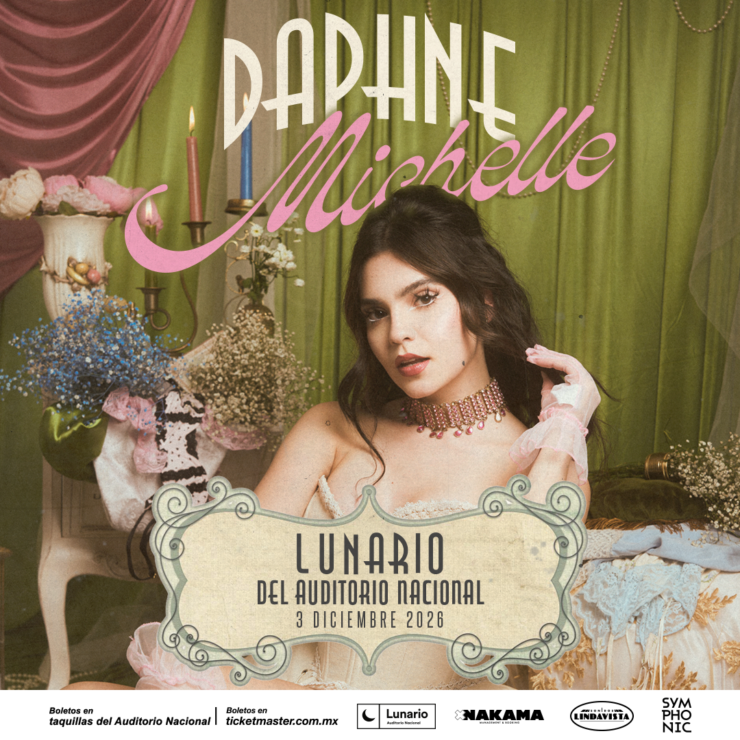 Daphne Michelle en el Lunario del Auditorio Nacional 2027