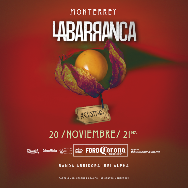 La Barranca en el Foro Corona MTY 2026