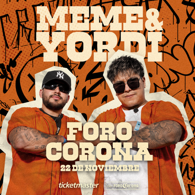 Meme & Yordi en el Foro Corona MTY 2026