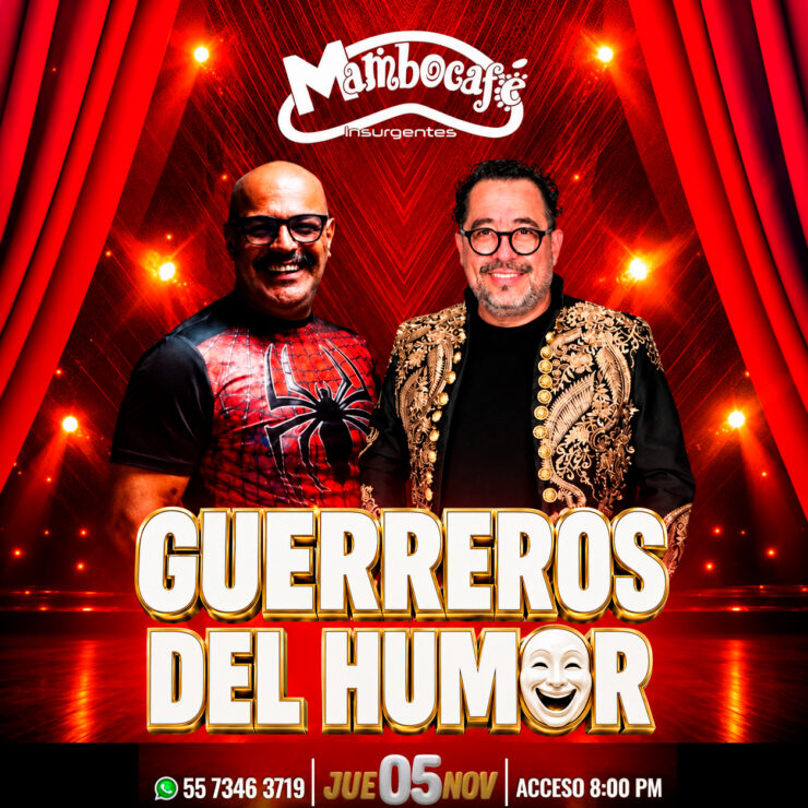 Guerreros del Humor en el Mambo Café Insurgentes 2026