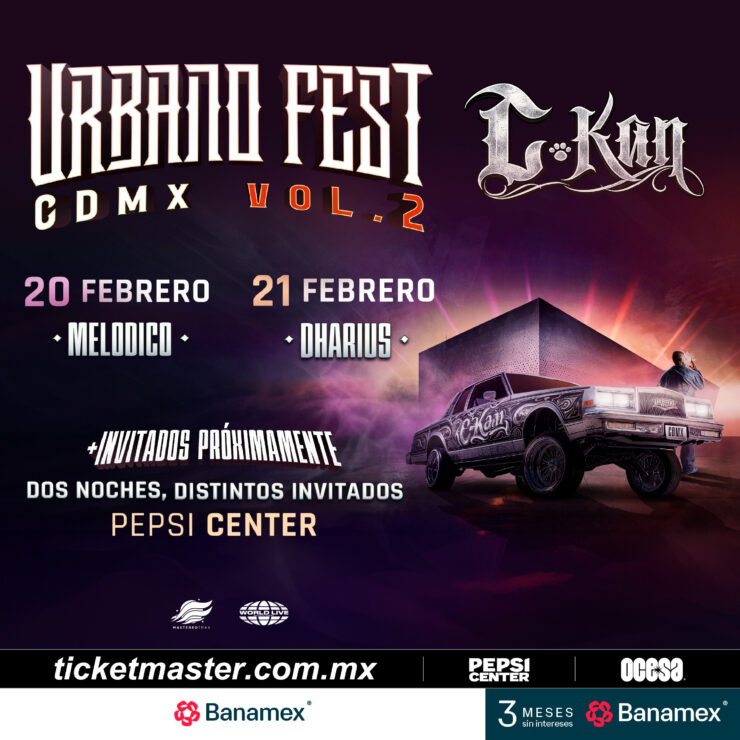 Urbano Fest en el Pepsi Center 2027