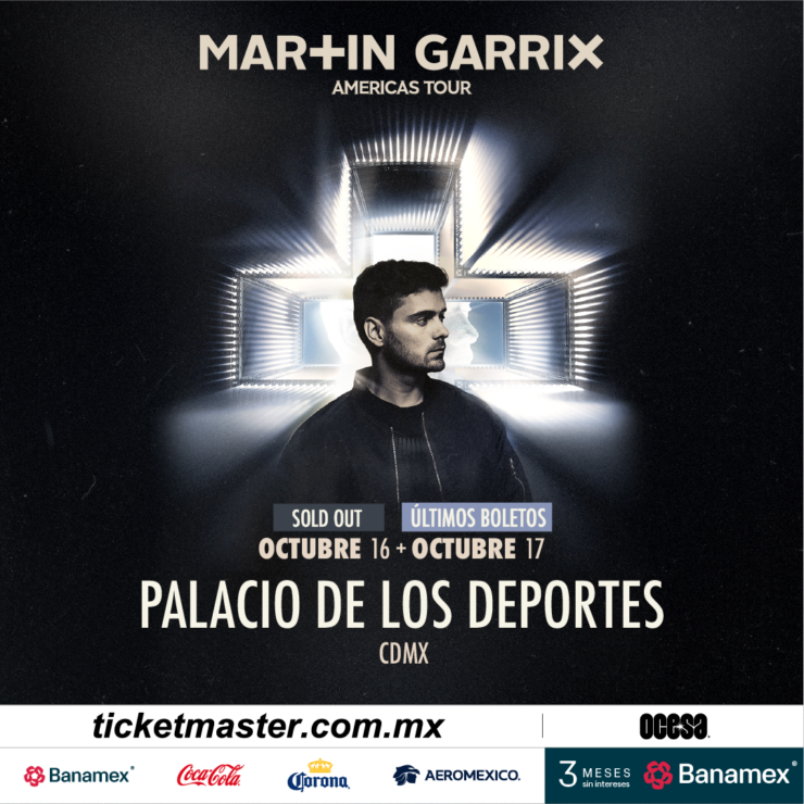 Martin Garrix en el Palacio de los Deportes Ticket2Ride 2026