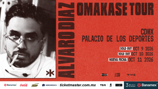 Álvaro Díaz en el Palacio de los Deportes Ticket2Ride 2026