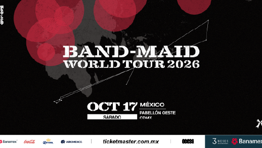 Band Maid en el Pabellón Oeste del Palacio de los Deportes 2026