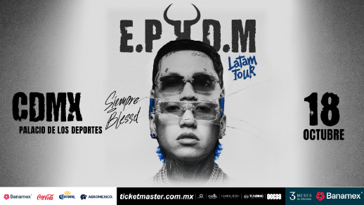 Blessd en el Palacio de los Deportes Ticket2Ride 2026
