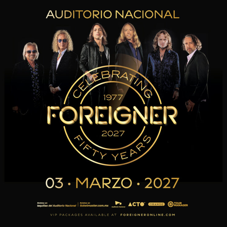 Foreigner en el Auditorio Nacional 2026