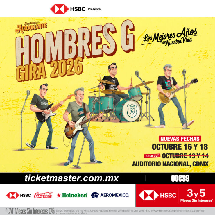 Hombres G en el Auditorio Nacional 2026