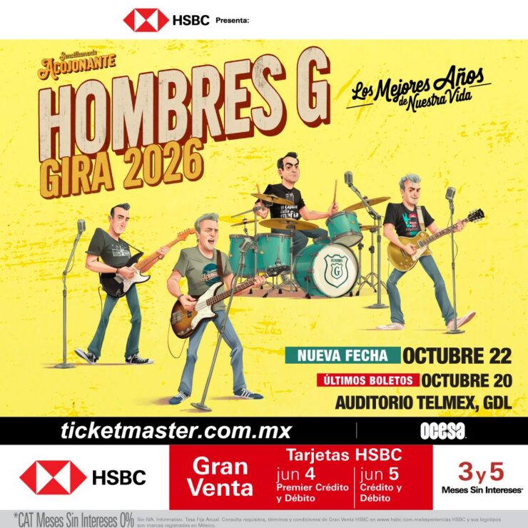 Hombres G en el Auditorio Telmex 2026