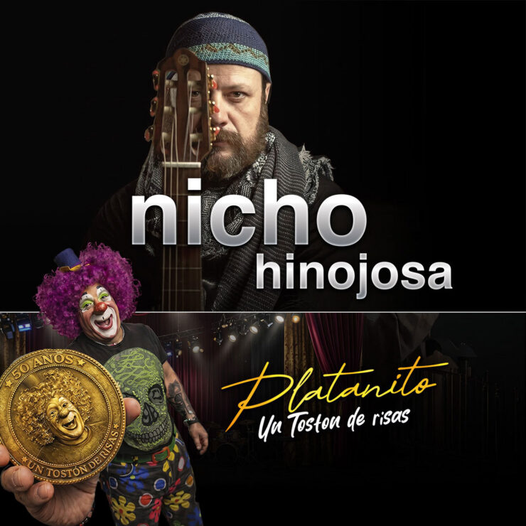 Nicho Hinojosa y Platanito en La Maraka 2026