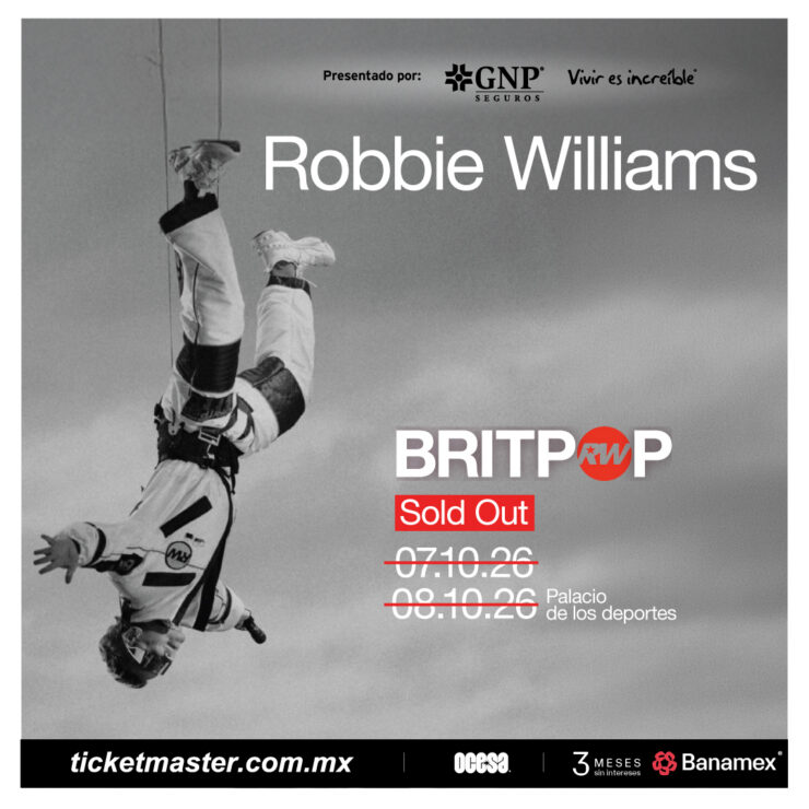 Robbie Williams en el Palacio de los Deportes Ticket2Ride