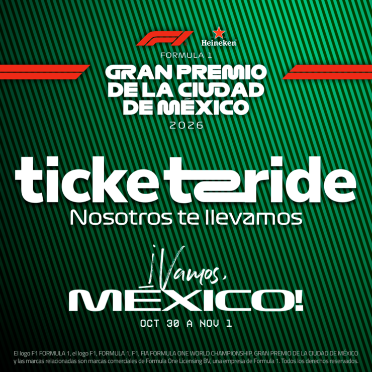 Gran Premio de la Ciudad de México 2026 Ticket2Ride