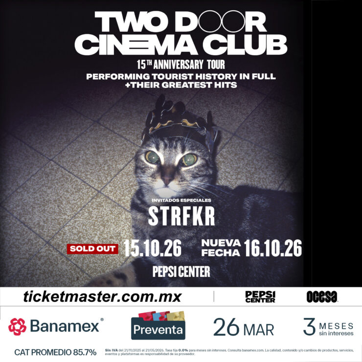 Two Door Cinema Club en el Pepsi Center 2026